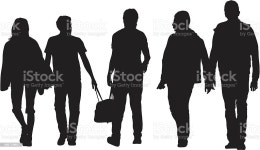 사람들이 A 거리 원조에 대한 스톡 벡터 아트 및 기타 이미지 - iStock People on a street