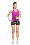 아시아판 피티니스 여자 모델 입석 운동에 대한 스톡 사진 및 기타 이미지 - iStock Asian fitness woman model standing in... 