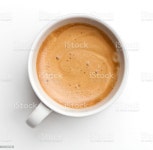 コーヒーカップ - コーヒーのストックフォトや画像を多数ご用意 - iStock 白い背景にコフェカップのトップビュー