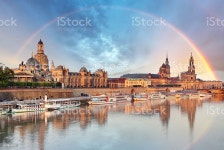 Dresden 독일 스카이라인 엘베 강 드레스덴-독일에 대한 스톡 사진 및 기타 이미지 - iStock Dresden, Germany skyline with Elbe River