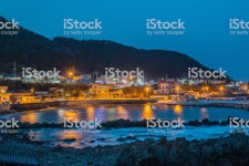 작은어촌SMALLVILLAGE | Vd717 낚시 마 밤 0명에 대한 스톡 사진 및 기타 이미지 - iStock 작은 어촌의 어둠을 밝혀주는 불빛이 아름다웠습니다