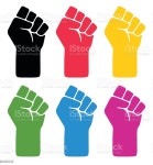Fist Symbols Stock Illustration - Download Image Now - iStock Vector fist illustrations on isolated background.