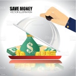 머니 디자인식 개념에 대한 스톡 벡터 아트 및 기타... 주제, 금융 - iStock Money design over white background,vector illustration