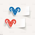 실감나는 디자인 요소 머리 Ram 0명에 대한 스톡 벡터 아트 및 기타 이미지 - 0명, 광업, 농장 - iStock head of the ram