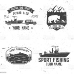 스포츠 낚시 클럽입니다 벡터 일러스트 레이 션 강에 대한 스톡 벡터 아트 및 기타 이미지 - iStock Fishing club. Vector... 