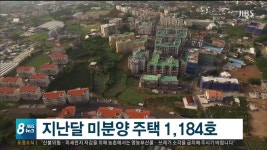 JIBS | 뉴스 다시 보기 지난달 미분양 주택 1184호 