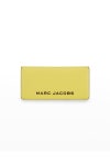 The Marc Jacobs Logo Leather Snap Wallet