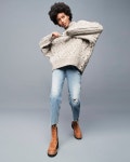 Rag & Bone Nora Cable-Knit Turtleneck Sweater