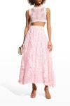 Giambattista Valli Lace Macrame Maxi Skirt Giambattista Valli Lace Macrame Maxi Skirt 