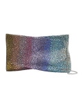 Isabel Marant Nettia Logo Zip Cavas Clutch Bag | Neiman Marcus