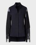 Eskandar Cotton Slim A-Line Shirt | Neiman Marcus