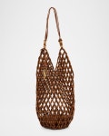 Nancy Gonzalez Erica Medium Raffia Leaf Tote Bag | Neiman Marcus Nancy Gonzalez Erica Medium Raffia Leaf Tote Bag
