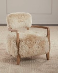 Interlude Home Royce Lounge Chair | Neiman Marcus Interlude Home Royce Lounge Chair