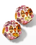 Oscar de la Renta Bon Bon Clip-On Earrings | Neiman Marcus