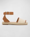Rag & Bone Anteros Cotton Peep-Toe Espadrilles | Neiman Marcus Rag & Bone Anteros Cotton Peep-Toe Espadrilles