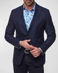 Robert Graham Men's Jetset Sport Coat with Removable Vest | Neiman Marcus Robert Graham Men's Jetset Sport Coat with Removable Vest