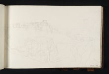 ‘Durham, North Shore, Sketchbook‘, Joseph Mallord William Turner, 1817 | Tate
