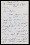 ‘‘Letter from Francis Bacon to Arthur [Jeffress]‘, Francis Bacon, recipient: Arthur Jeffress, 30 July 1948‘, Francis... 