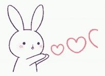 Bunny Love GIF - Bunny Love Bunnykiss - Discover & Share GIFs