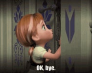 Frozen Bye GIF - Frozen Bye Ok Bye - GIF 탐색 및 공유