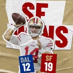 San Francisco 49ers (19) Vs. Dallas Cowboys (12) Post Game GIF - Nfl National football league Football league - GIF 탐색 및 공유