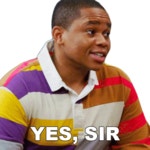 Yes Sir Malik Payne Sticker - Yes Sir Malik Payne House Of Payne - GIF 탐색 및 공유