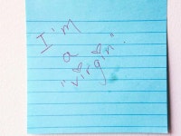 Sticky-note confessions: Whats the biggest lie youve ever told?