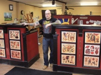 Tattoo shops for flash art, photorealism and more types of ink