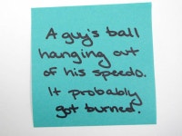 New Yorkers share the strangest things they’ve seen at the beach Sticky-note confessions: New Yorkers share the strangest... 