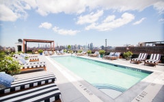 Pool & Rooftop at Arlo Williamsburg | Things to do in Williamsburg, New York
