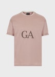 T-shirt in mercerised cotton with logo | Man | Emporio Armani T Shirt In Mercerised Cotton With Logo for Men | Emporio Armani