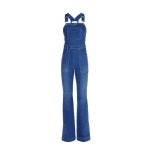페일 블루 데님 덩거리 팬츠 - Stella Mccartney