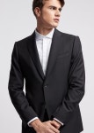 Modern-fit suit in cool wool with single-breasted blazer  | Man | Emporio Armani ‎Modern Fit Suit In Cool Wool With Single... 
