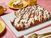 This Sweet Cinnamon Roll Focaccia Starts With a Genius Shortcut