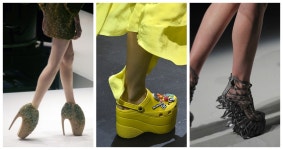 25 Weirdest Shoes to Hit the Runway: Craziest Fashion Week Looks
