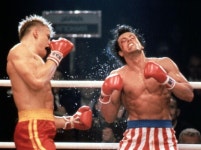 Sylvester Stallone reveals he suffered a swollen heart and was flown to hospital after Rocky IV fight