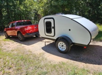 A one-man factory in Jones, Oklahoma: Mike’s Pretty Good Campers