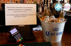 Britain to raise contactless payment limit to 100 stg on Oct. 15