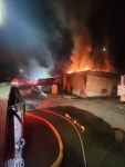 Crews work commercial structure fire in North Knoxville
