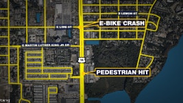 23-year-old, 2 men hospitalized after separate crashes on US-19 in Tarpon Springs