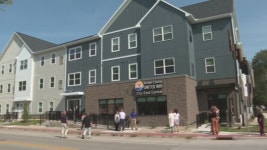 Officials gather to celebrate opening of new apartment complex in Green Bay