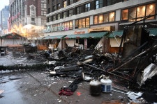 Harold Square holiday market fire cause revealed