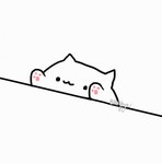Bongo Cat GIF - Bongo Cat Waiting - GIF 탐색 및 공유