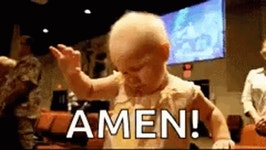 Church Baby GIF - Church Baby Praise - GIF 탐색 및 공유