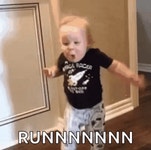 Baby Run GIF - Baby Run Return - GIF 탐색 및 공유
