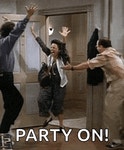 Friday Happy Dance GIF - Friday Happy Dance Seinfeld - GIF 탐색 및 공유