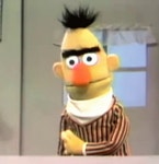 Bert Sesame Street GIF - Bert Sesame Street Man Fainting - GIF 탐색 및 공유