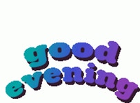 Good Evening Sticker - Good Evening - GIF 탐색 및 공유
