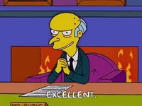 Mr Burns Excellent GIF - Mr Burns Excellent - GIF 탐색 및 공유