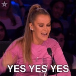 Yes Yes Yes Amanda Holden GIF - Yes yes yes Amanda holden Britains got talent - GIF 탐색 및 공유